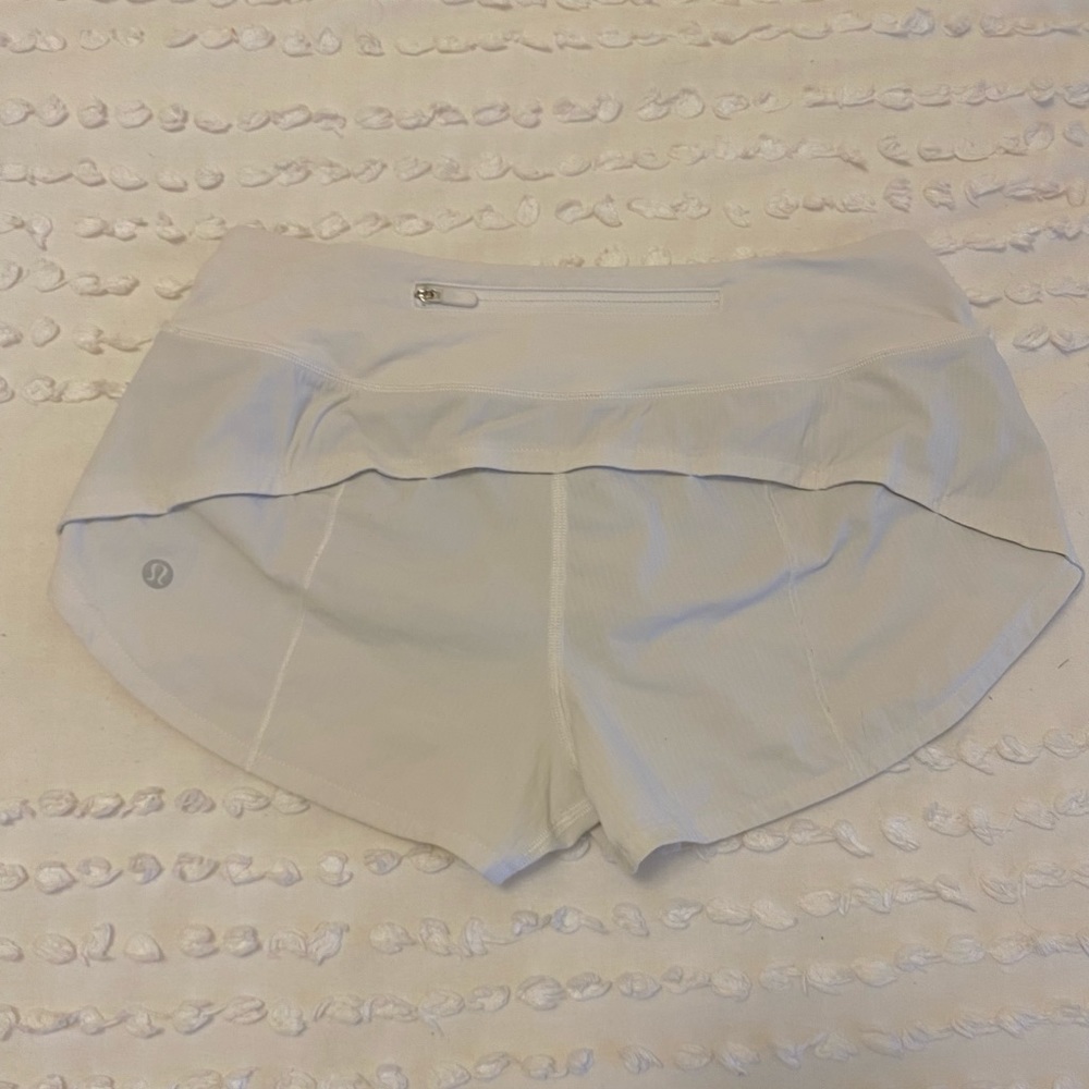 NWOT Lululemon speed up shorts 2.5 inseam